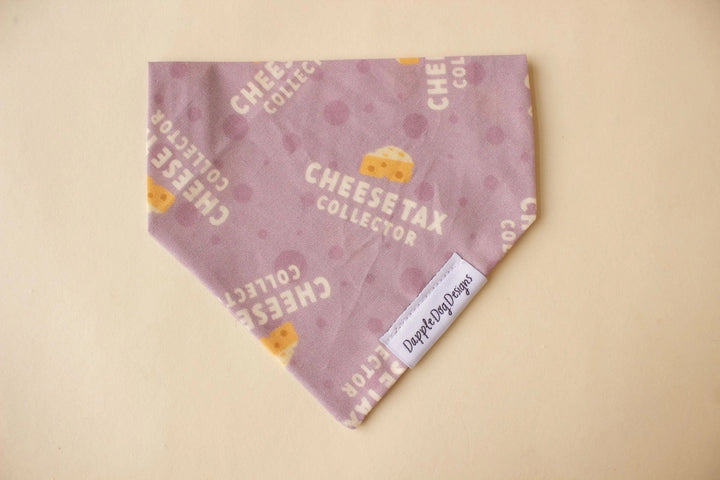 Cheese Tax Collector Bandana | Tie On