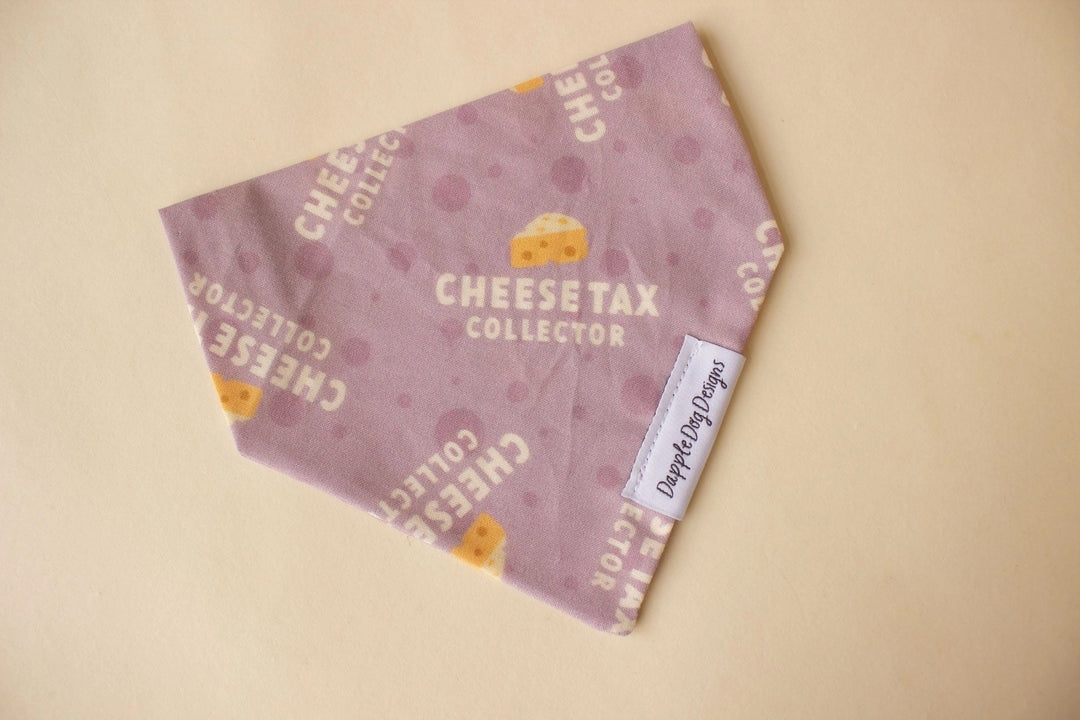 Cheese Tax Collector Bandana | Tie On