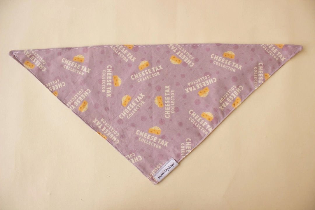 Cheese Tax Collector Bandana | Tie On