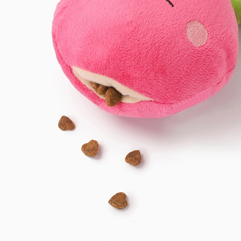 Radish Plush Dog Toy