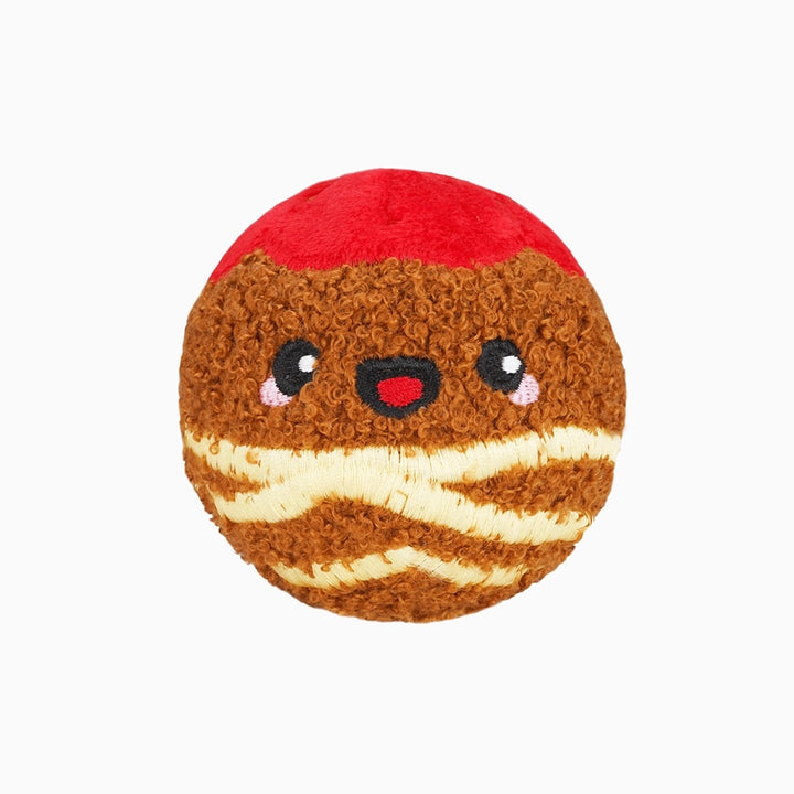 Spaghetti Meatball Dog Toy