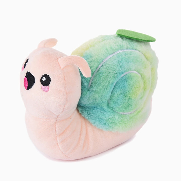 Garden Snail Plush Dog Toy