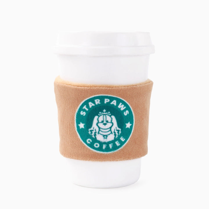 Starpaws Coffee Rubber Dog Toy