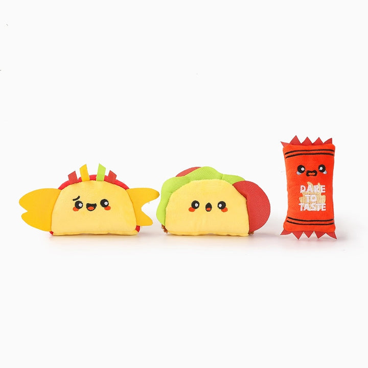 Taco Pupper Plush Dog Toy