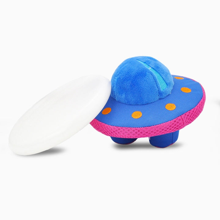 UFO Plush Dog Toy